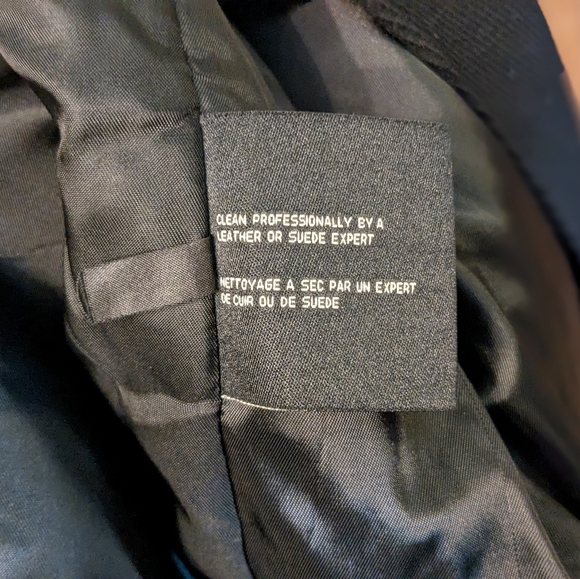 Cole Haan Coat made of 70% virgin wool Size XL in black - Picture 14 of 16